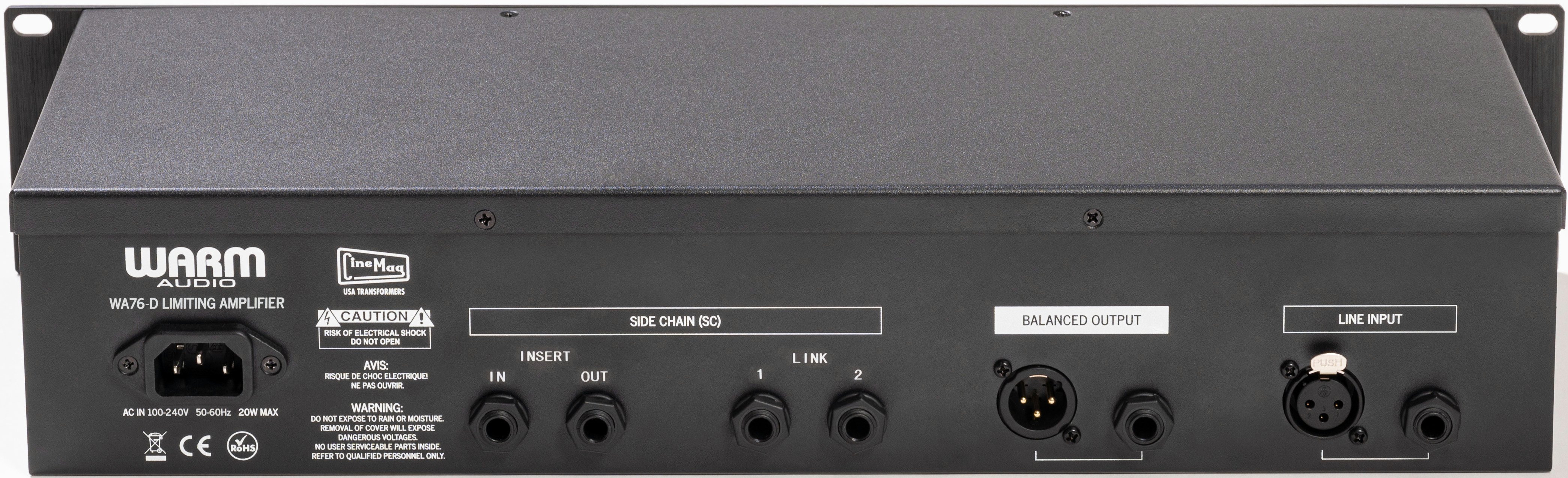 Warm Audio WA76-D Single Channel Clean Gain Discrete FET